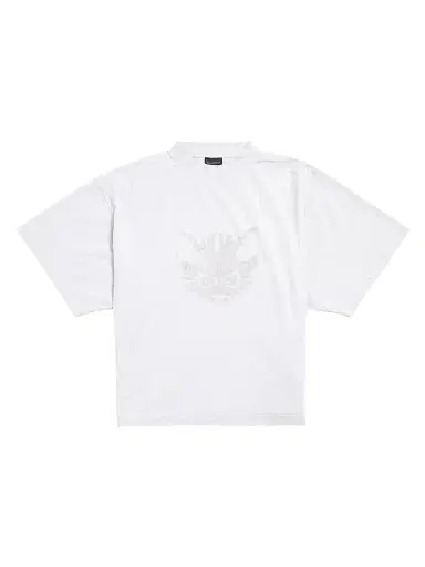 Balenciaga Women's Kittycat Cropped T-Shirt - Dirty White - Size XL | Thumbnail 1 Balenciaga Women's Kittycat Cropped T-Shirt - Dirty White - Size XL | Thumbnail 1