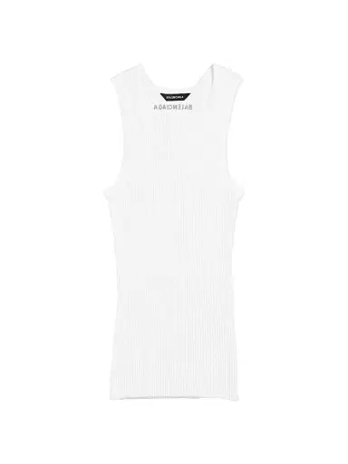 Balenciaga Women's Tank Top - White - Size XL | Thumbnail 1