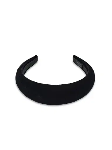 Balenciaga Women's Holli Headband - Black Shiny Silver | Thumbnail 3 Balenciaga Women's Holli Headband - Black Shiny Silver | Thumbnail 3