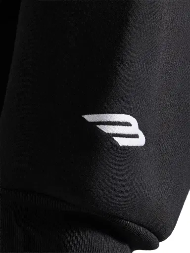 Balenciaga Men's 3B Sports Icon Zip-Up Hoodie - Washed Black White - Size XL | Thumbnail 5 Balenciaga Men's 3B Sports Icon Zip-Up Hoodie - Washed Black White - Size XL | Thumbnail 5