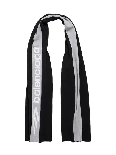 Balenciaga Men's 3B Sports Icon Sporty Scarf | Thumbnail 2 Balenciaga Men's 3B Sports Icon Sporty Scarf | Thumbnail 2