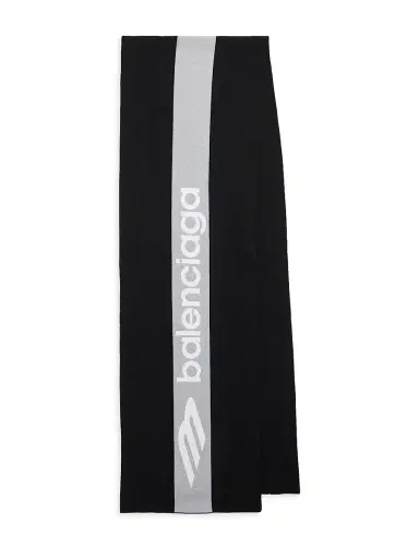 Balenciaga Men's 3B Sports Icon Sporty Scarf | Thumbnail 1 Balenciaga Men's 3B Sports Icon Sporty Scarf | Thumbnail 1