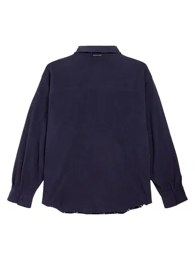 Balenciaga Men's Reversible Shirt - Navy Brown | Thumbnail 4 Balenciaga Men's Reversible Shirt - Navy Brown | Thumbnail 4