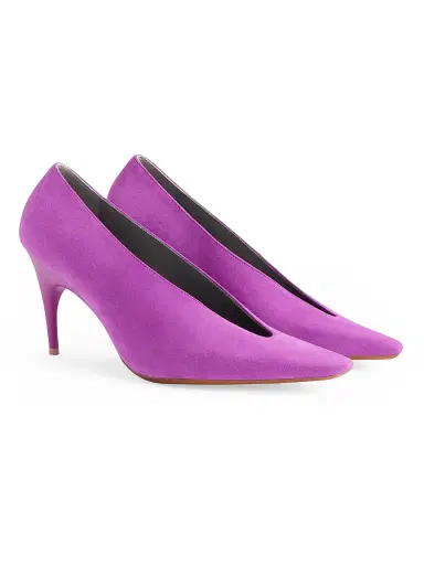 Balenciaga Women's Duchesse Pump Heels - Azalee | Thumbnail 2