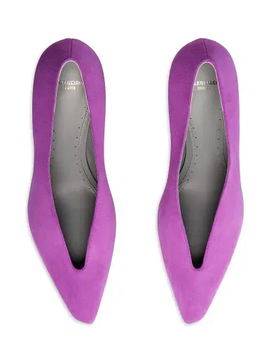 Balenciaga Women's Duchesse Pump Heels - Azalee | Thumbnail 3