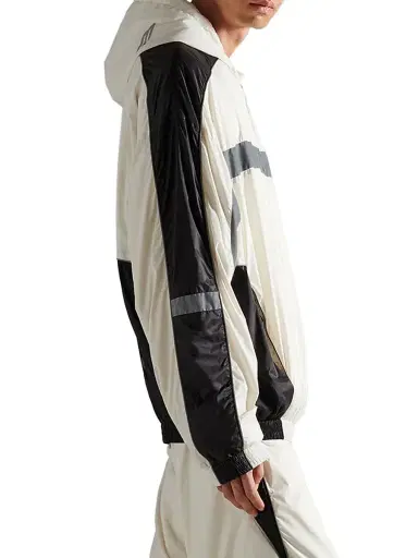 Balenciaga Men's 3B Sports Icon Ski Tracksuit Hoodie - Chalky White Black - Size XXL | Thumbnail 6