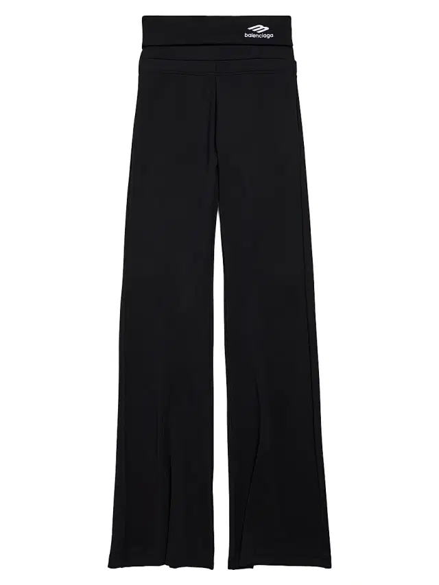 Women's 3B Sports Icon Foldover Leggings - Washed Black