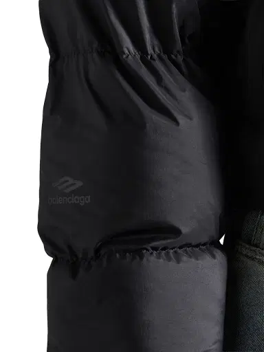 Balenciaga Men's Ski Reversible Puffer Jacket - Black Brown - Size Large | Thumbnail 7
