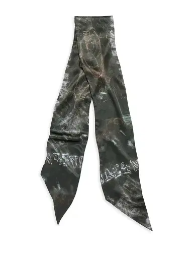 Balenciaga Women's Washed Crayon Scarf | Thumbnail 1 Balenciaga Women's Washed Crayon Scarf | Thumbnail 1