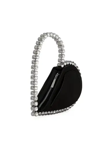 L'Alingi Women's Love Crystal-Embellished Leather Clutch | Thumbnail 2 L'Alingi Women's Love Crystal-Embellished Leather Clutch | Thumbnail 2