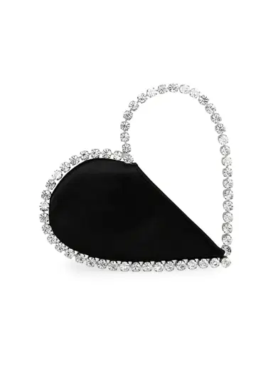 L'Alingi Women's Love Crystal-Embellished Leather Clutch | Thumbnail 1 L'Alingi Women's Love Crystal-Embellished Leather Clutch | Thumbnail 1