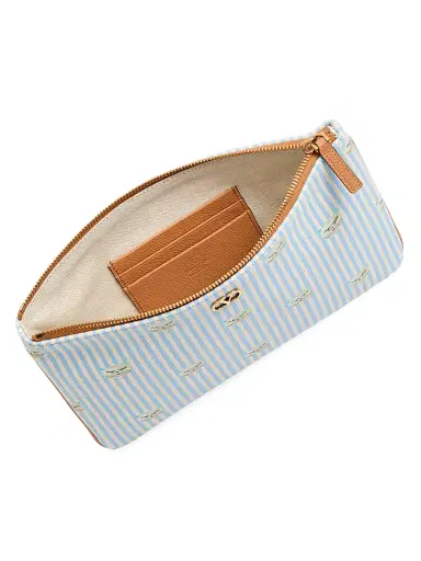 Valentino Garavani Men's VLogo Signature Pouch in Grainy Calfskin | Thumbnail 6
