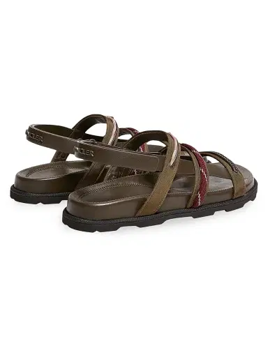 Moncler Women's Vera Isla Leather Sandals | Thumbnail 3 Moncler Women's Vera Isla Leather Sandals | Thumbnail 3