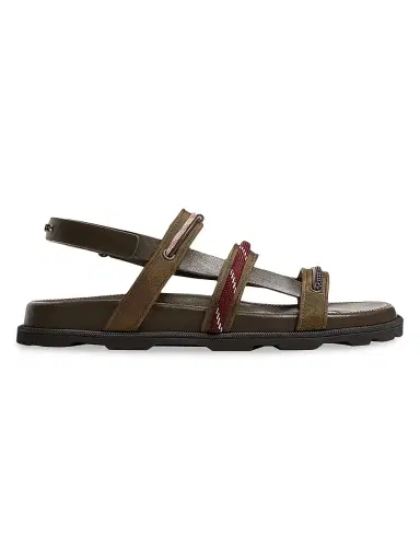 Moncler Women's Vera Isla Leather Sandals | Thumbnail 1 Moncler Women's Vera Isla Leather Sandals | Thumbnail 1