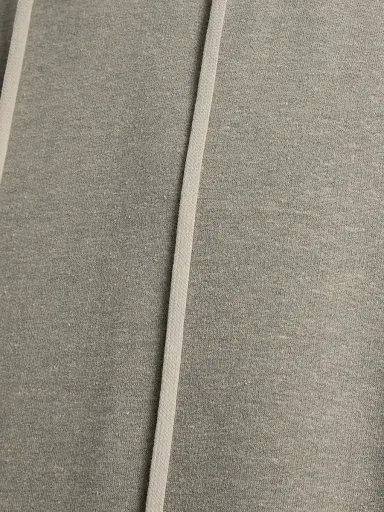 DRKSHDW by Rick Owens Men's Felpa Elongated Hoodie - Grey Melange - Size XXL | Thumbnail 7