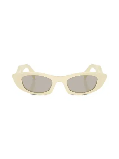 Prada Women's 52MM Oval Sunglasses - Light Brown | Thumbnail 2