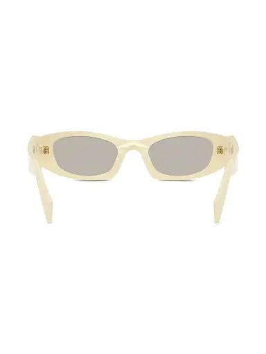 Prada Women's 52MM Oval Sunglasses - Light Brown | Thumbnail 4