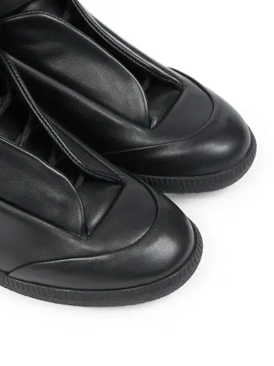 Maison Margiela Men's Future Leather Sneakers | Thumbnail 4 Maison Margiela Men's Future Leather Sneakers | Thumbnail 4