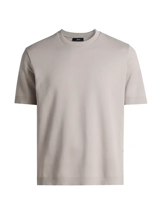 Men's Cotton Jersey Crewneck T-Shirt - Blue Navy