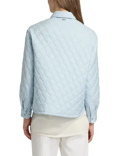 HERNO Women's Ecoage Diamond Quilted Shirt Jacket | Thumbnail 5 HERNO Women's Ecoage Diamond Quilted Shirt Jacket | Thumbnail 5