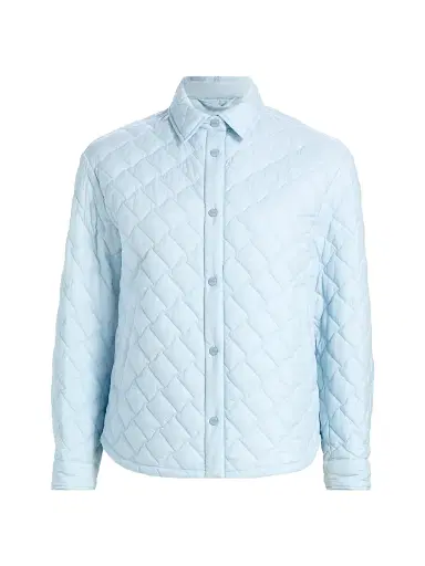 HERNO Women's Ecoage Diamond Quilted Shirt Jacket | Thumbnail 1 HERNO Women's Ecoage Diamond Quilted Shirt Jacket | Thumbnail 1