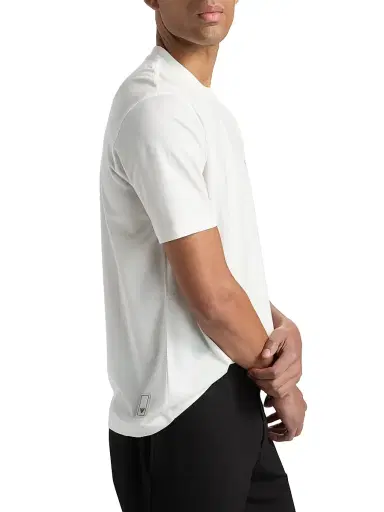 Emporio Armani Men's Jersey Crewneck T-Shirt - Off White - Size XL | Thumbnail 4