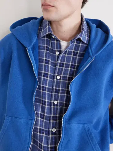 Visvim Jumbo Cotton-Jersey Zip-Up Hoodie - Men | Thumbnail 5 Visvim Jumbo Cotton-Jersey Zip-Up Hoodie - Men | Thumbnail 5