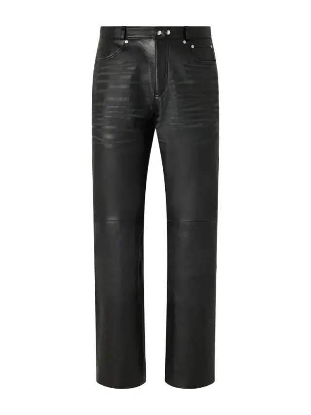 Carlson Straight-Leg Leather Trousers - Men