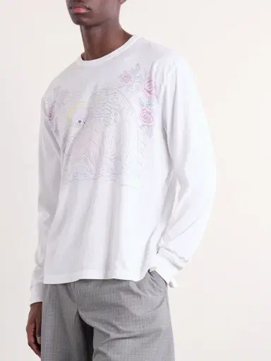 Our Legacy Cruise Printed Cotton-Jersey T-Shirt - Men | Thumbnail 3