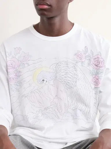 Our Legacy Cruise Printed Cotton-Jersey T-Shirt - Men | Thumbnail 5