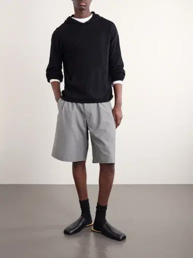 Our Legacy Knitted Silk Hoodie - Men | Thumbnail 2