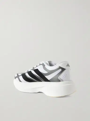 ADIDAS RUNNING Adizero Evo SL Exo Striped Mesh Running Sneakers - Men | Thumbnail 4 ADIDAS RUNNING Adizero Evo SL Exo Striped Mesh Running Sneakers - Men | Thumbnail 4
