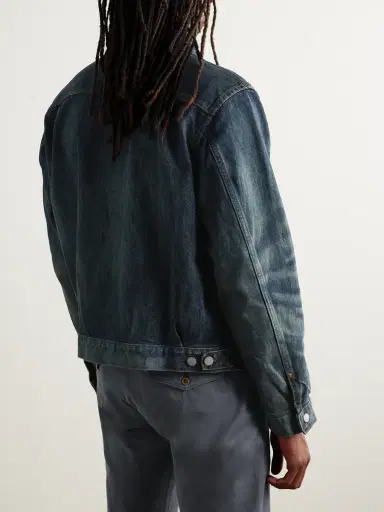 RRL Type 2 Denim Trucker Jacket - Men | Thumbnail 4
