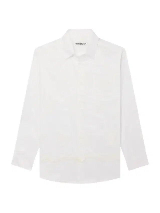 Our Legacy Vast Layered Embroidered Cotton-Poplin Shirt - Men