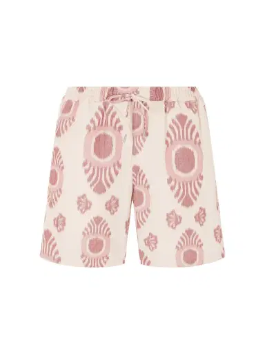 A Kind Of Guise Volta Straight-Leg Cotton-Blend Jacquard Drawstring Shorts - Men | Thumbnail 1 A Kind Of Guise Volta Straight-Leg Cotton-Blend Jacquard Drawstring Shorts - Men | Thumbnail 1