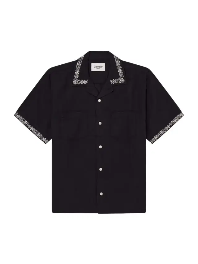 Harmony Camp-Collar Embroidered Linen and Cotton-Blend Shirt - Men