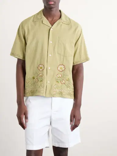 Corridor Augusta Embroidered Cotton Shirt - Men | Thumbnail 3 Corridor Augusta Embroidered Cotton Shirt - Men | Thumbnail 3