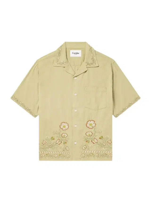Augusta Embroidered Cotton Shirt - Men