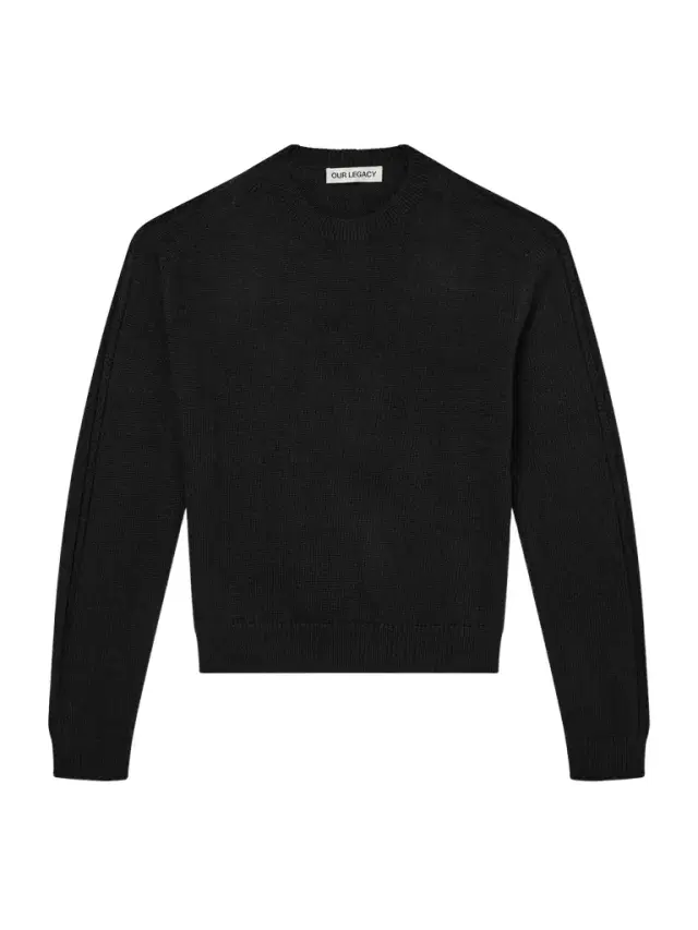 Knitted Cotton Sweater - Men