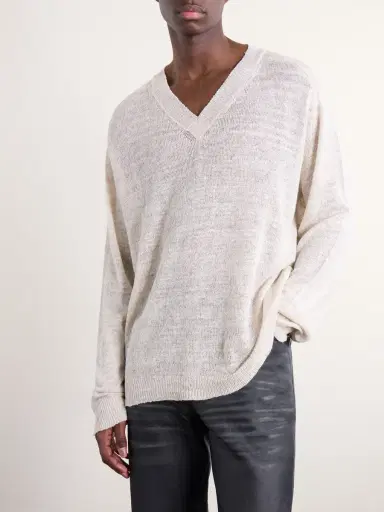 Our Legacy Rue Linen and Cotton-Blend Sweater - Men | Thumbnail 3 Our Legacy Rue Linen and Cotton-Blend Sweater - Men | Thumbnail 3