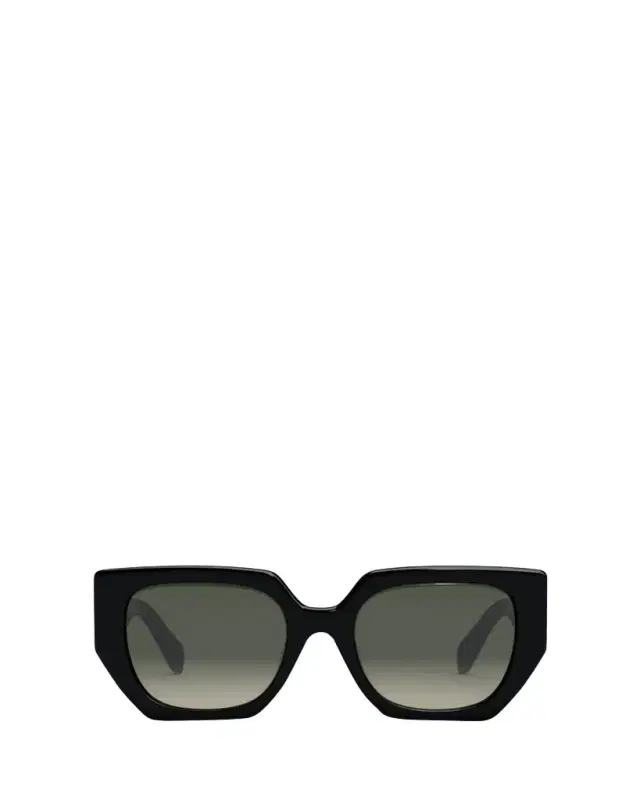 CELINE Triomphe Logo Acetate Butterfly Sunglasses