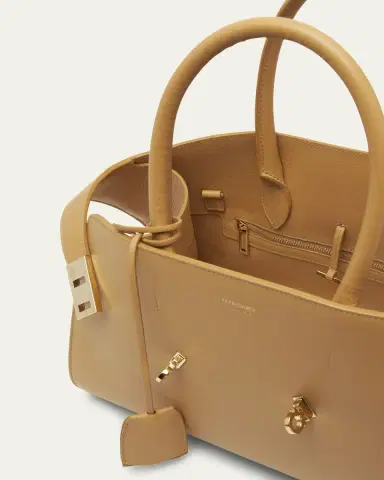 Ferragamo Hug Small Leather Top-Handle Bag | Thumbnail 10