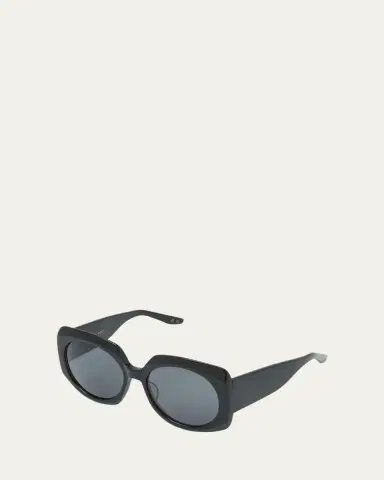 BARTON PERREIRA x Sarah Hoover Delia Acetate Square Sunglasses | Thumbnail 4