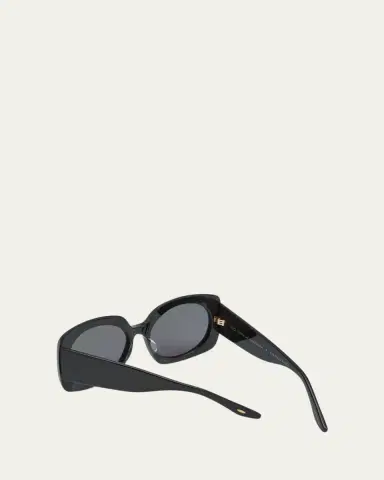BARTON PERREIRA x Sarah Hoover Delia Acetate Square Sunglasses | Thumbnail 5