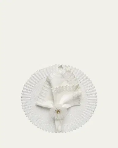 Kim Seybert Cosmos Napkin Rings, Set of 4 | Thumbnail 4