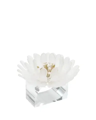 Kim Seybert Cosmos Napkin Rings, Set of 4 | Thumbnail 1