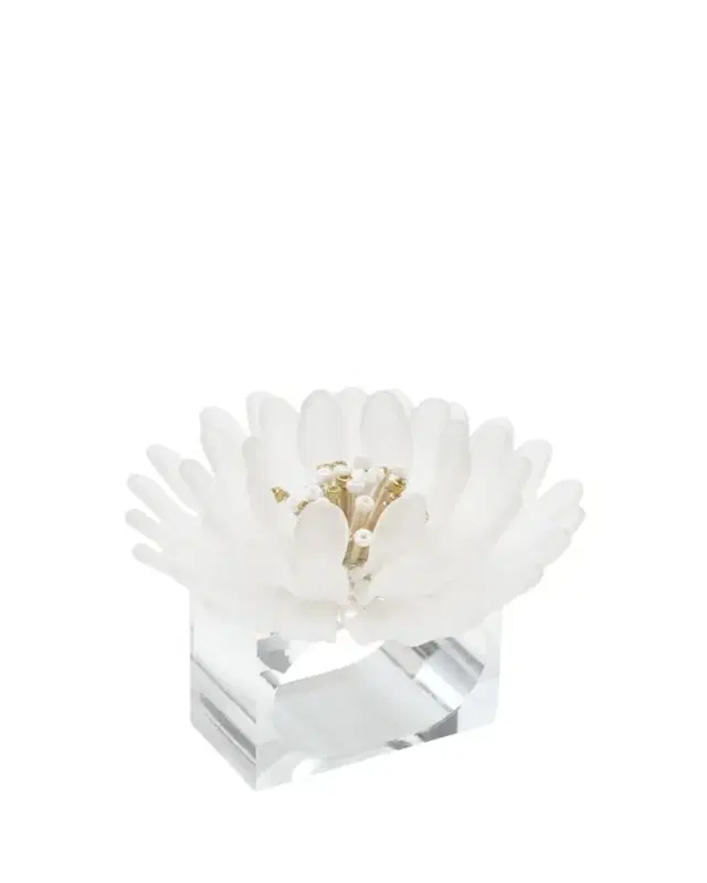 Kim Seybert Cosmos Napkin Rings, Set of 4