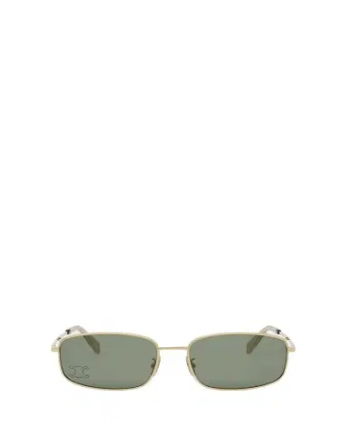 Celine Embellished Triomphe Metal Rectangle Sunglasses | Thumbnail 1 Celine Embellished Triomphe Metal Rectangle Sunglasses | Thumbnail 1