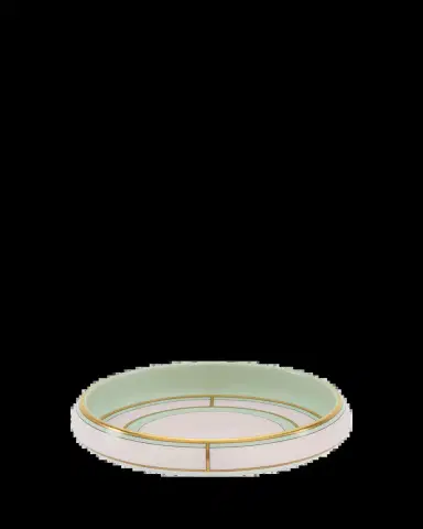 GINORI 1735 Diva Round Tray, Rosa | Thumbnail 2