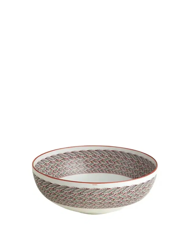 HERMÈS Tressages Equestres Serving Bowl